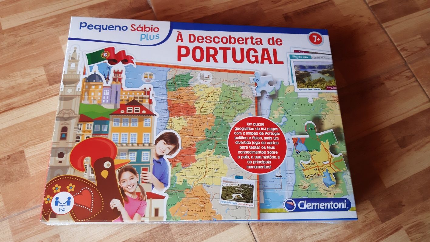 Jogo descobrir Portugal- selado