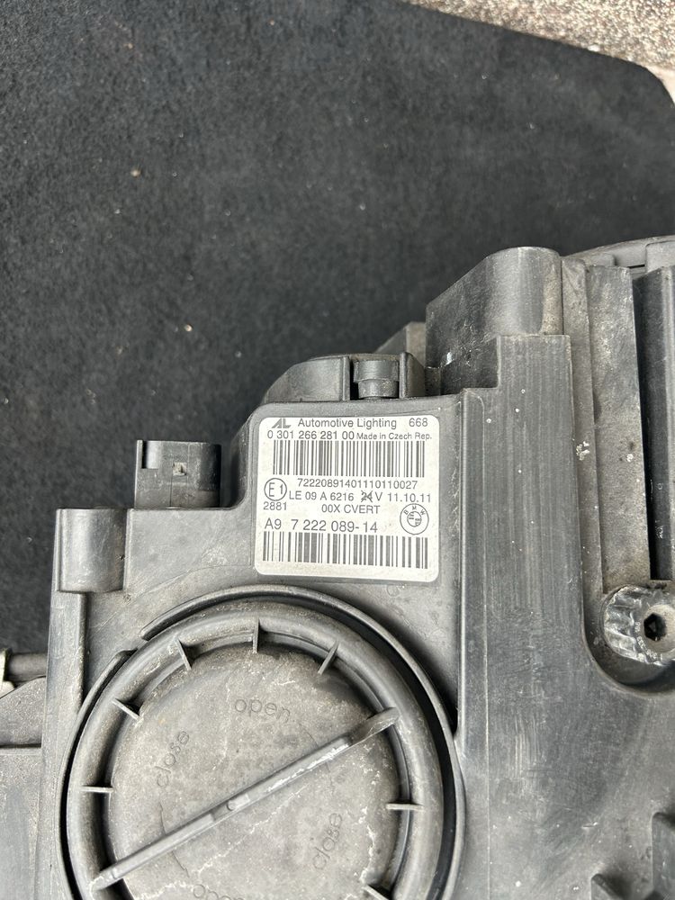 Lampa lampy bmw f06 f12 f13 xenon skrętny EU