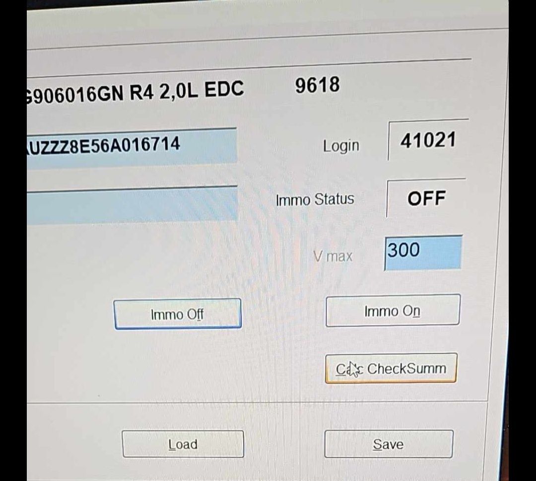 Chip tuning ecu mapy soft immo off edc15 edc16 vw audi seat skoda