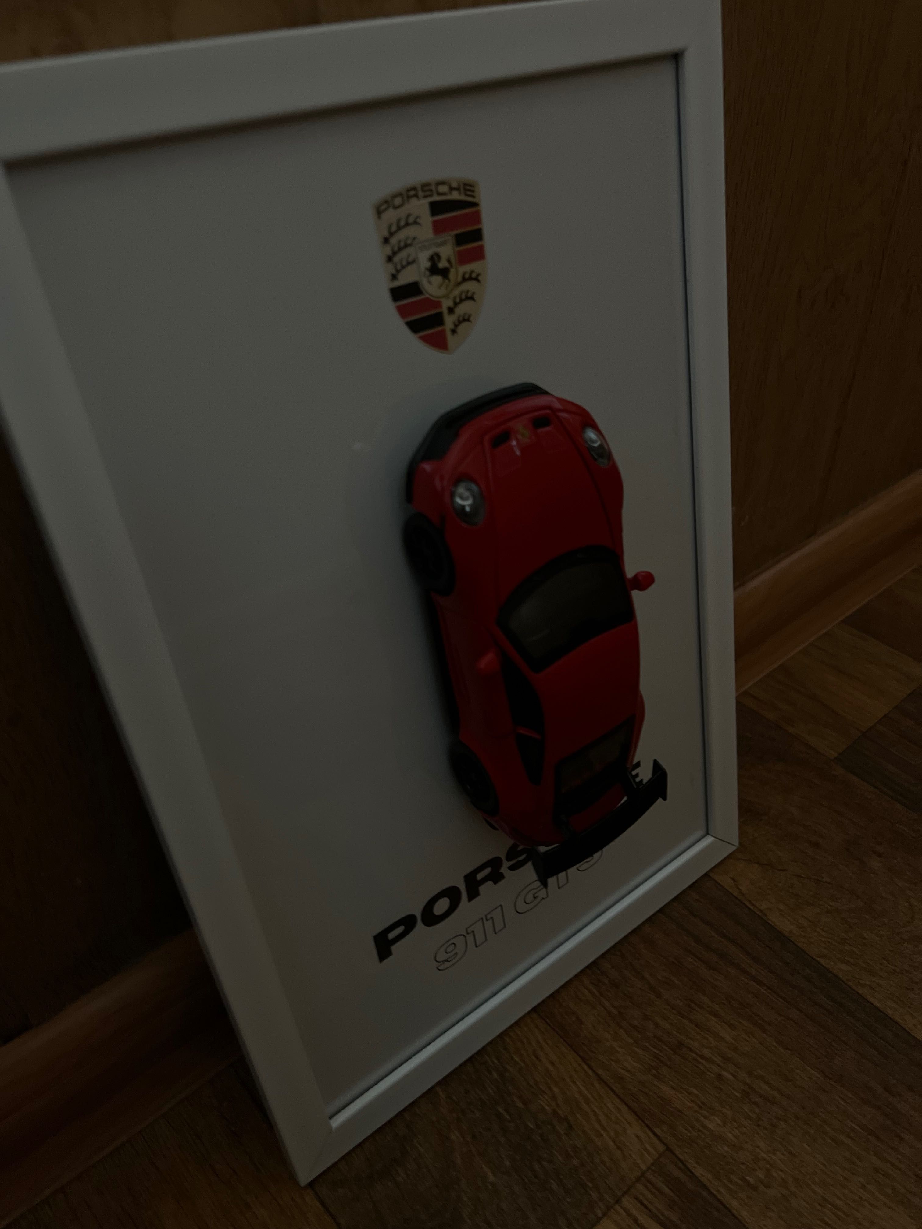 постер 3д porsche 911 gt3