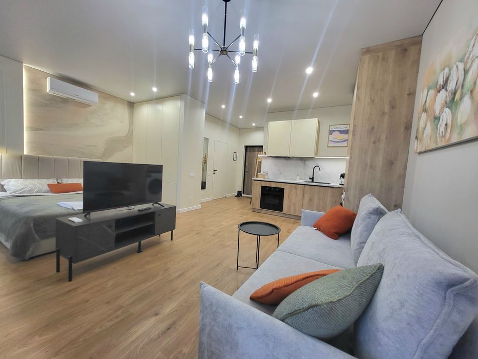 В аренде дизайнерская стильная 1 комнатная квартира в Аркадии.