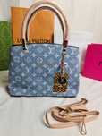 Torba damska jeans brelok louis vuitton torebka lv hit