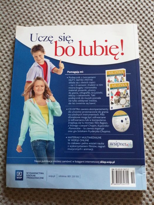 Muzyka nuty smyki i patyki klasa 5 część 2 podręcznik do szkoły podsta