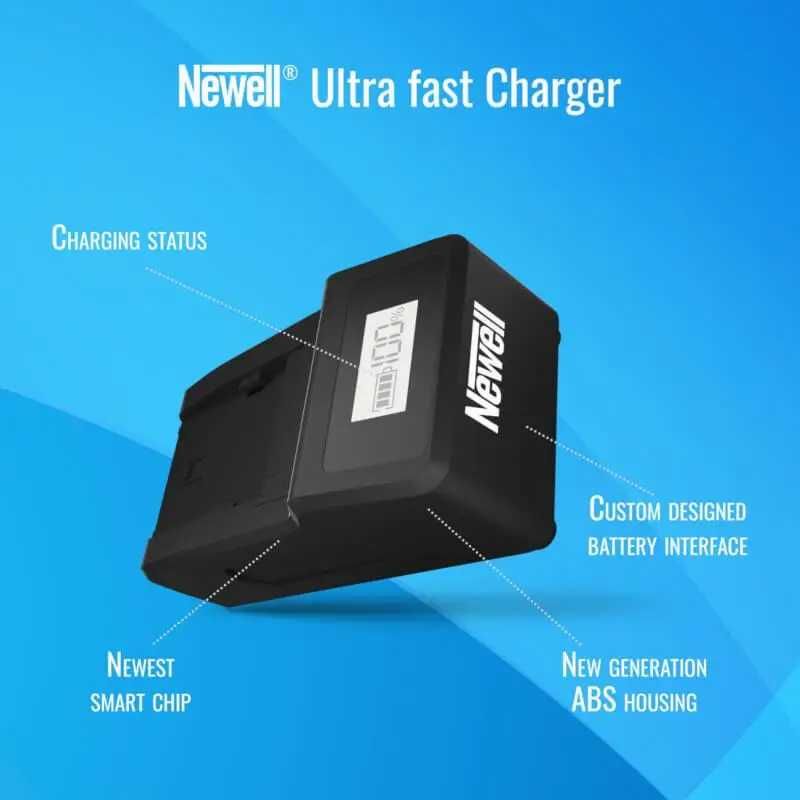 Зарядное устройство Newell Ultra Fast для NP-F, NP-FM (NL0467)