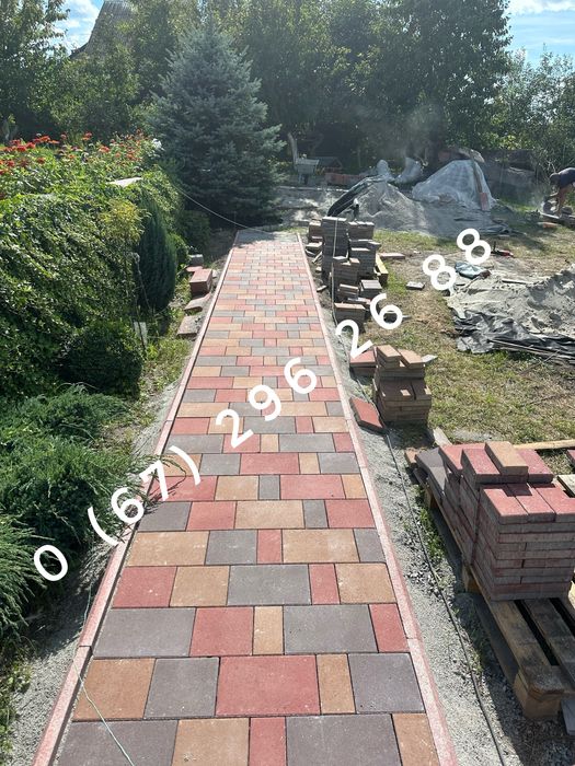 Тротуарна плитка  Лайнстоун формат