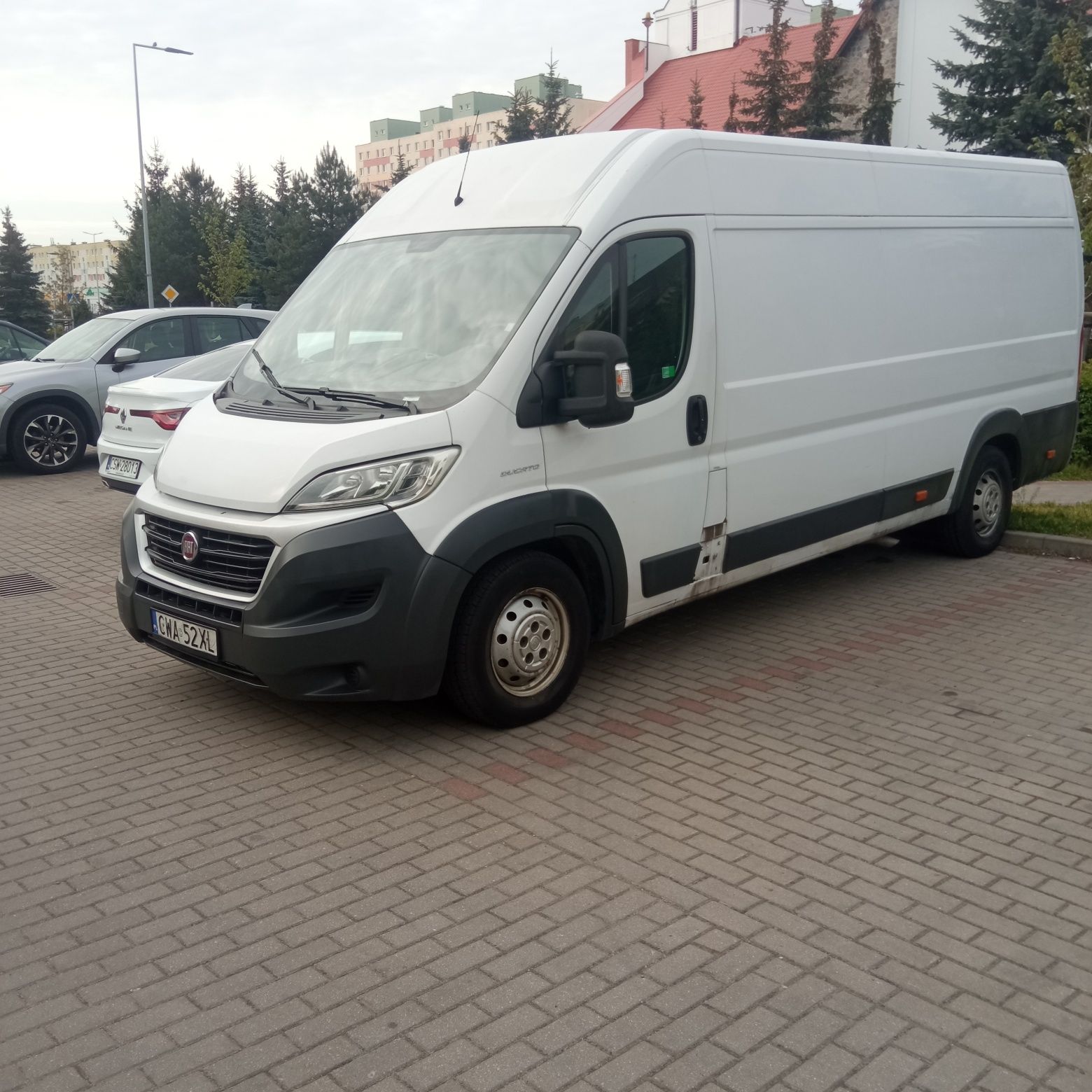 FIAT DUCATO L4H2, 2017 ROk, 520 000 km przebiegu OC, przegląd ważne