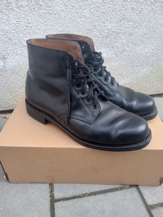 Trzewiki skórzana podeszwa 43/42