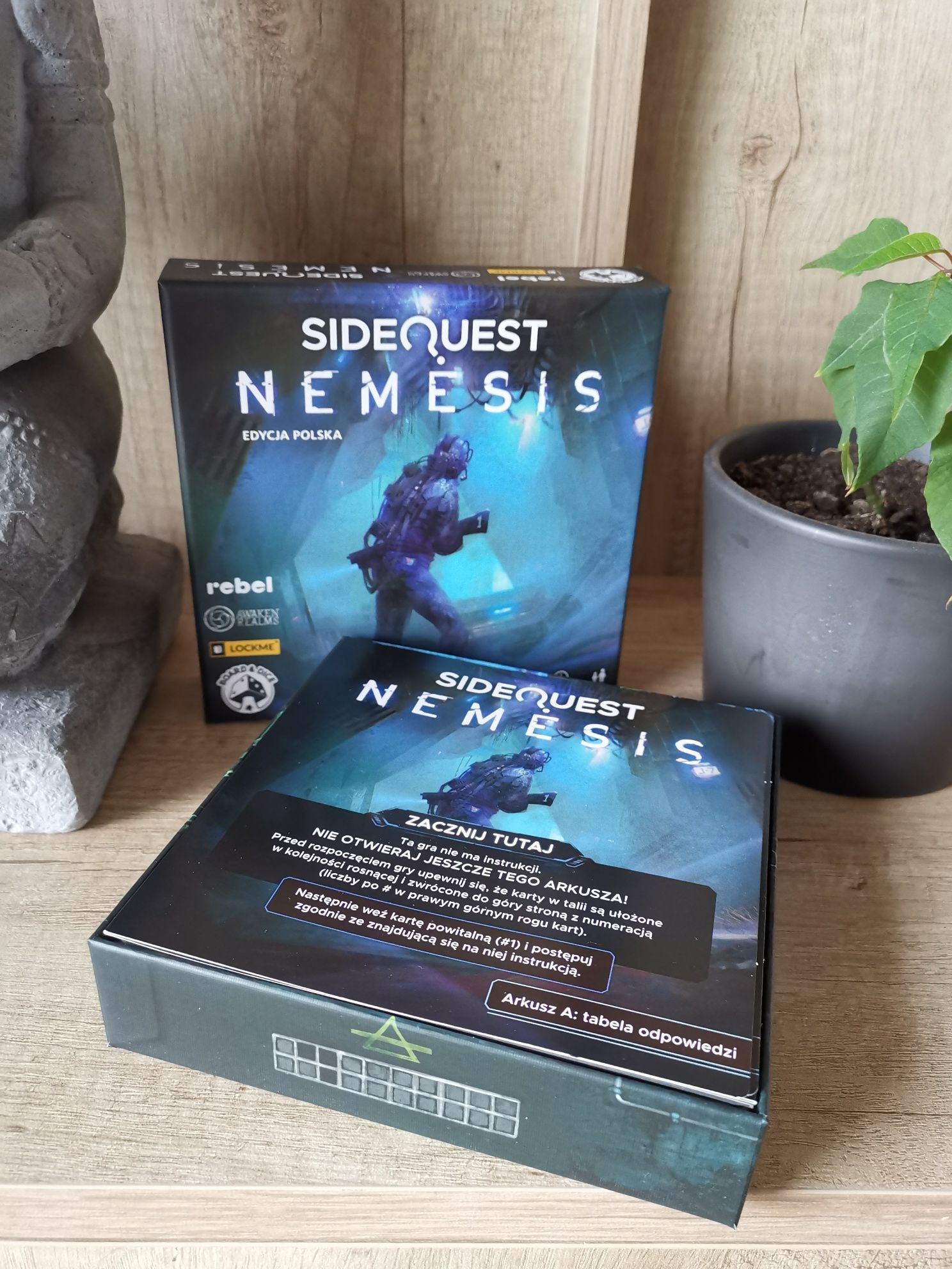 Sidequest Nemesis gra planszowa