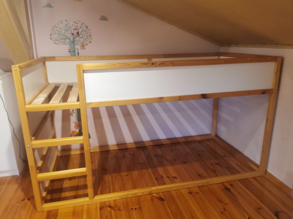 Łóżko piętrowe Ikea kura