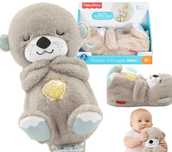 Fisher-Price, Wydra - oddychający uspokajacz, maskotka interaktywna,