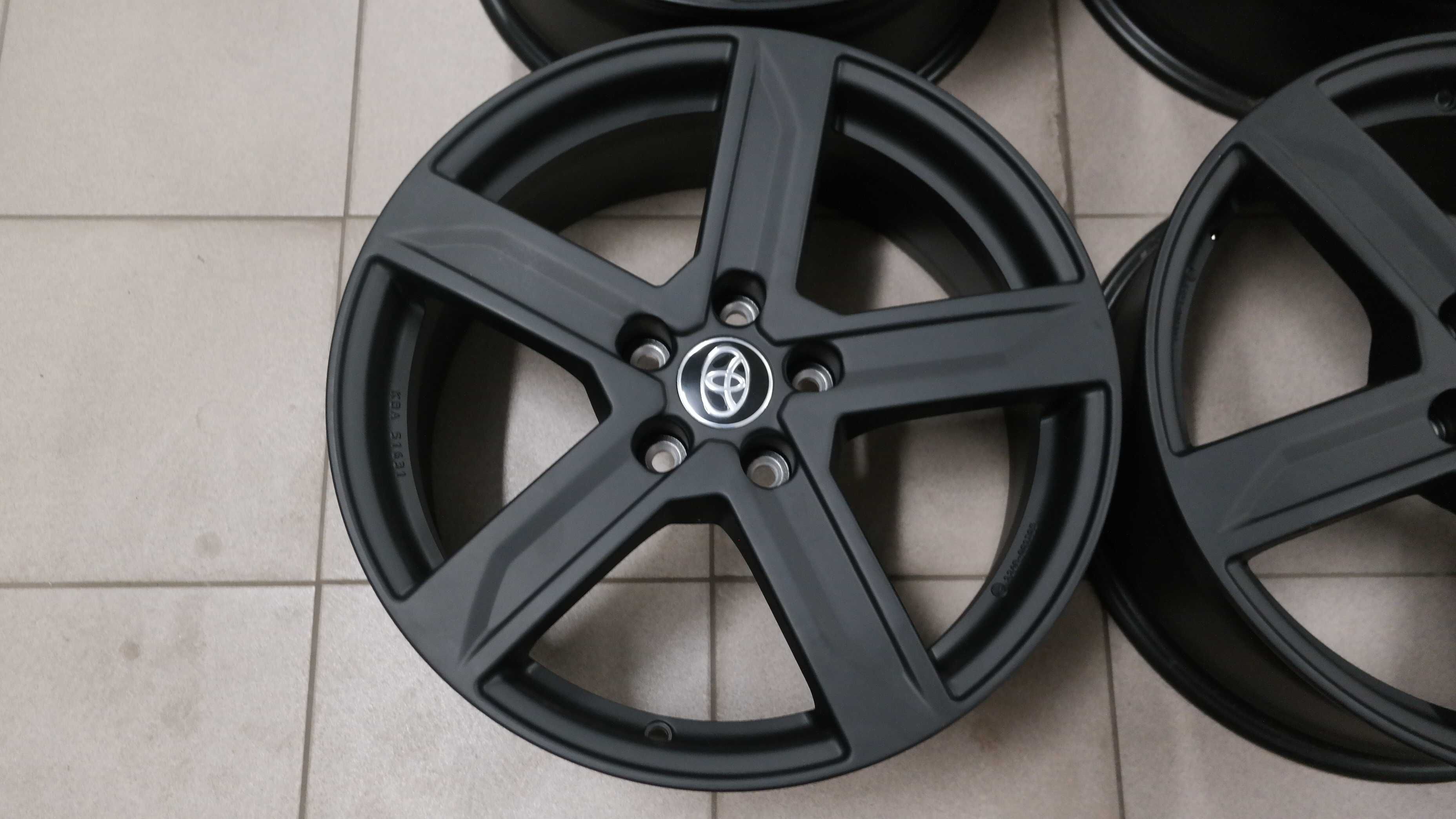 Nowe alufelgi 5x114,3 Toyota 18 Rav 4, CH-R, Yaris cross, Avensis