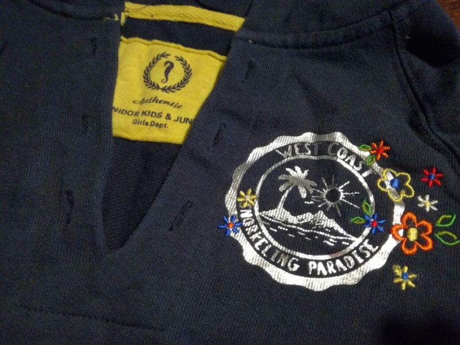 Sweat-shirt LANIDOR azul escuro
