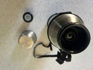 Garrafa termos de aço inox