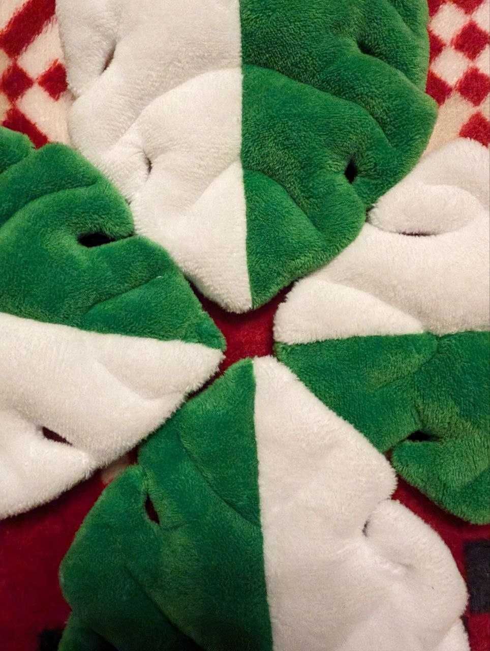 Stylowy brelok w kształcie liścia monstery (HandMade)