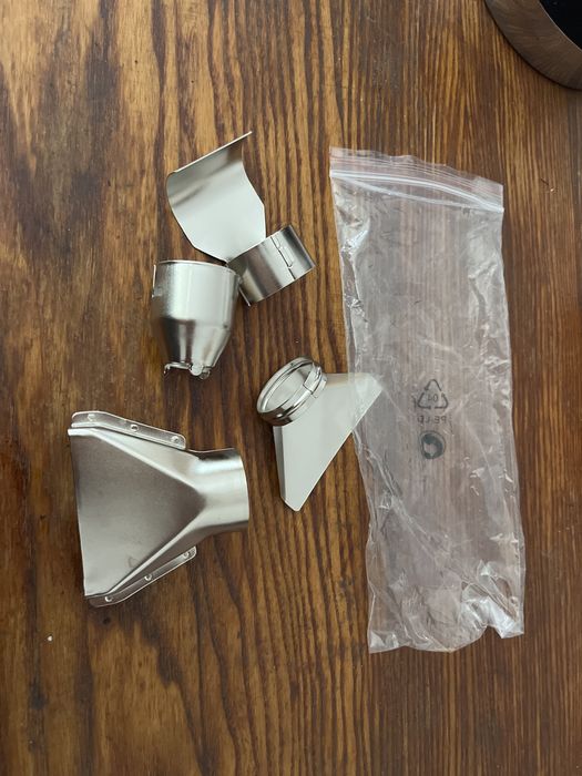 Продам насадки на будівельний фен нові