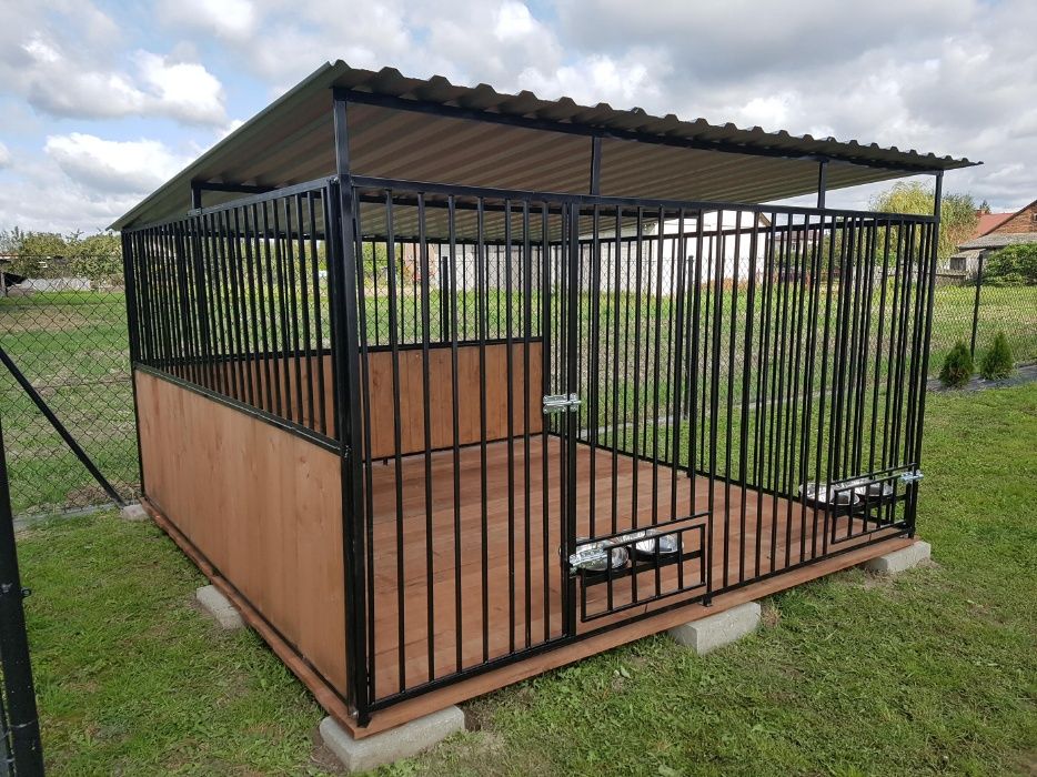 Kojec Klatka Zagroda Buda dla psa 2mx2m Montaż Gratis Solidny.