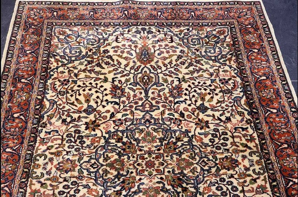 Tapete Persa SAROUGH, de Lã s/ Algodão com 177x128 cm (muito bonito)