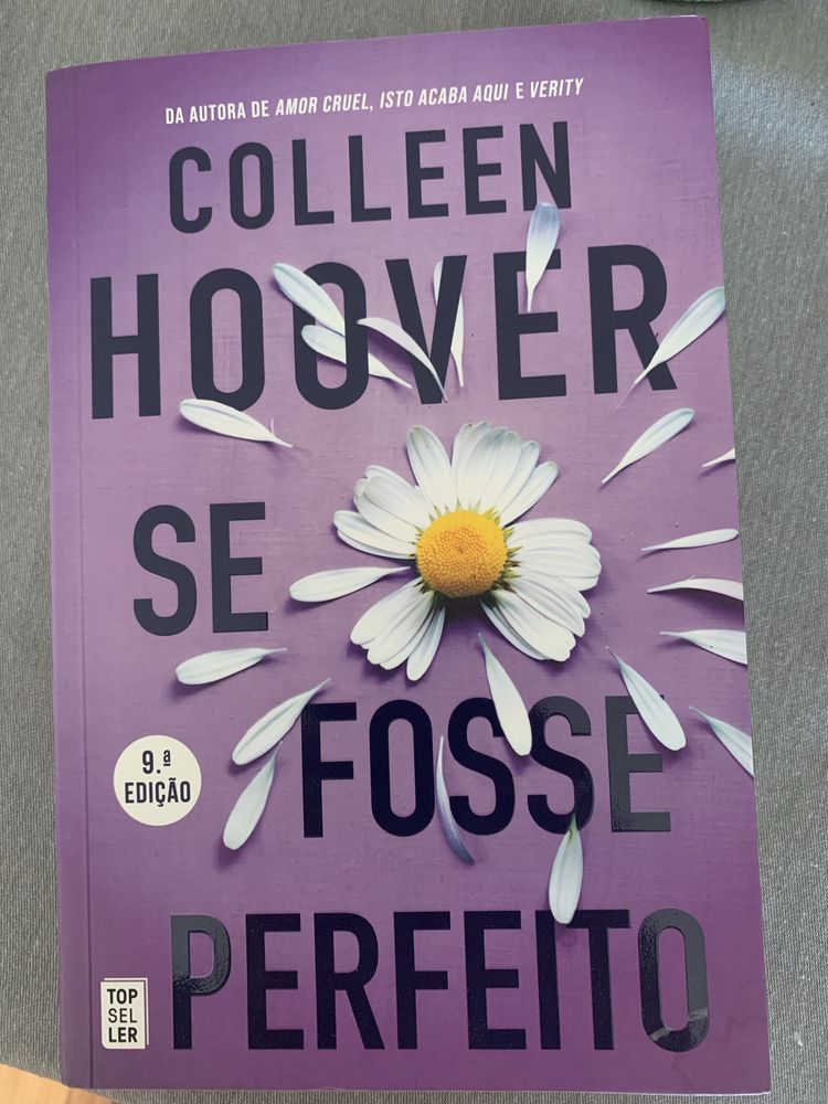 Livro “Se Fosse Perfeito” (novo) Colleen Hoover