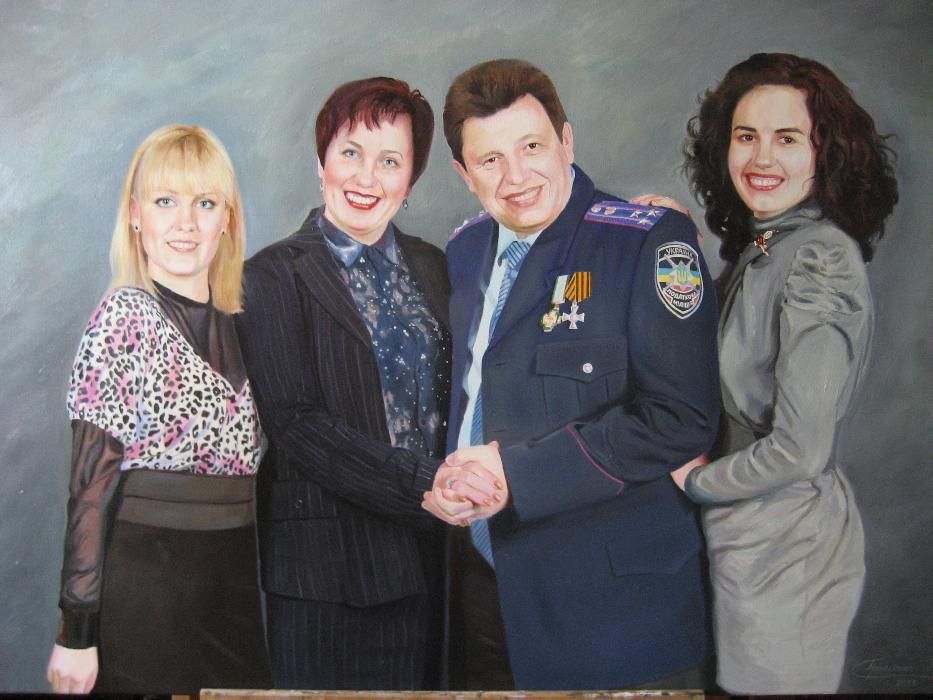 Vip Портрет маслом на заказ высокого уровня! Портрет на заказ Киев
