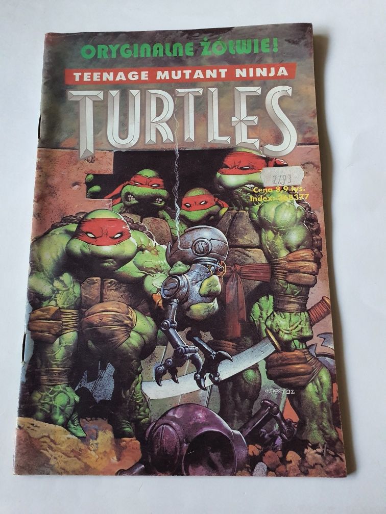 Żółwie Ninja komiks stary