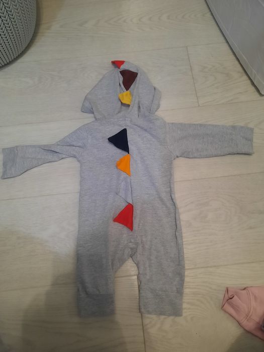 Dinozaur rozmiar 68 przebranie kombinezon bawełniany