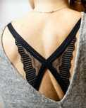 Koronkowa ozdoba motylek do biustonosza Mariah Change Lingerie