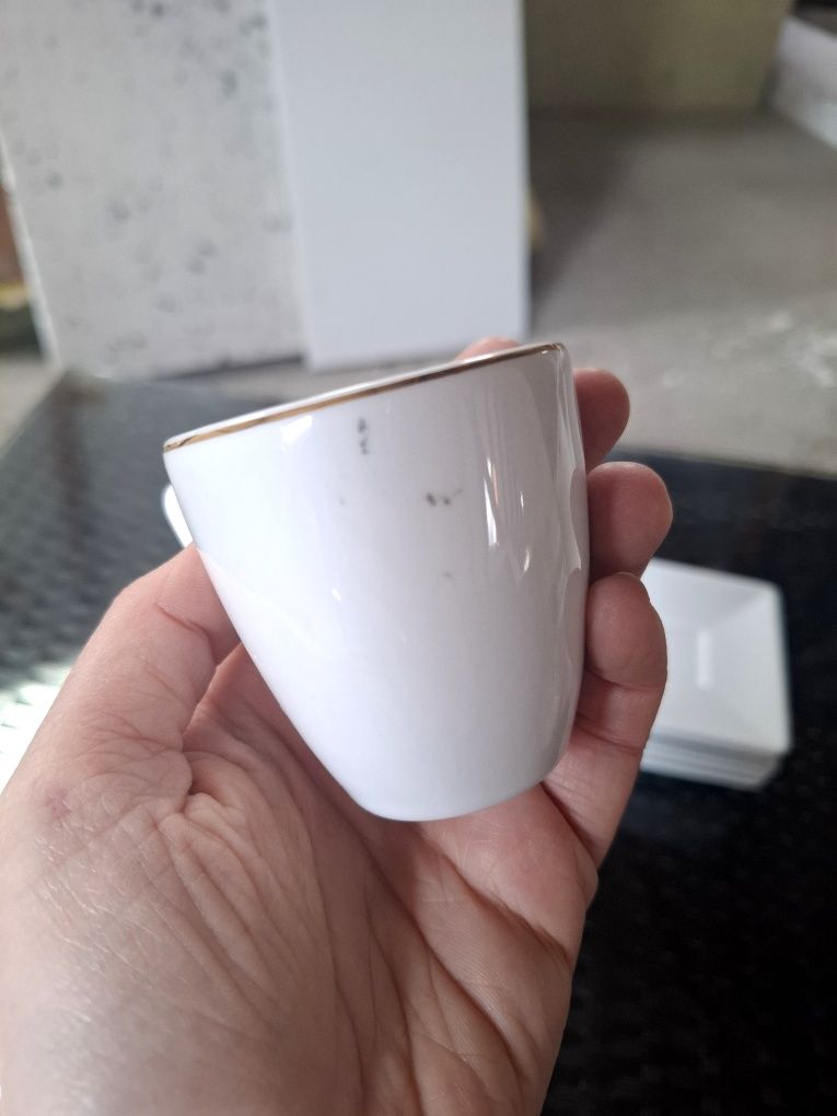 Zestaw do espresso Mk Cafe filiżanka podstawek 6sztuk