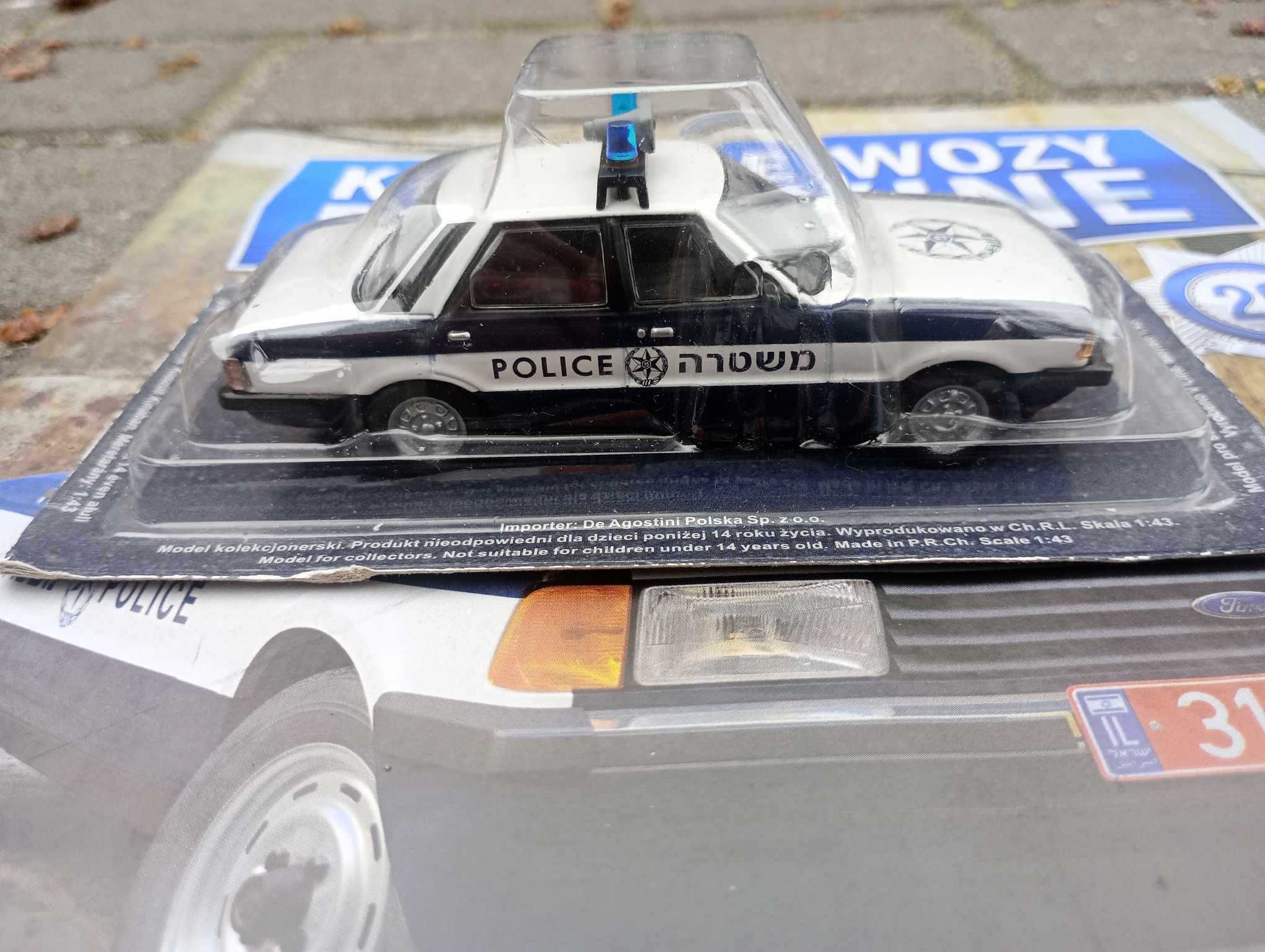 FORD CORTINA MKV kultowe wozy policyjne 1/43 model Deagostini kolekcja