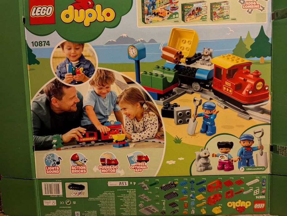 Lego duplo Залізниця 2 набори 10874 + 10882