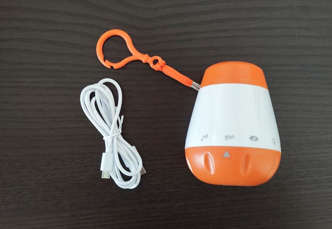 White noise - aparelho para ajudar o bebe a adormecer