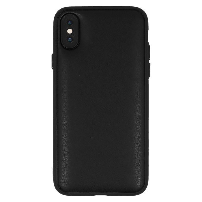 Leather 3D Case Do Iphone X/Xs Wzór 1 Czarny