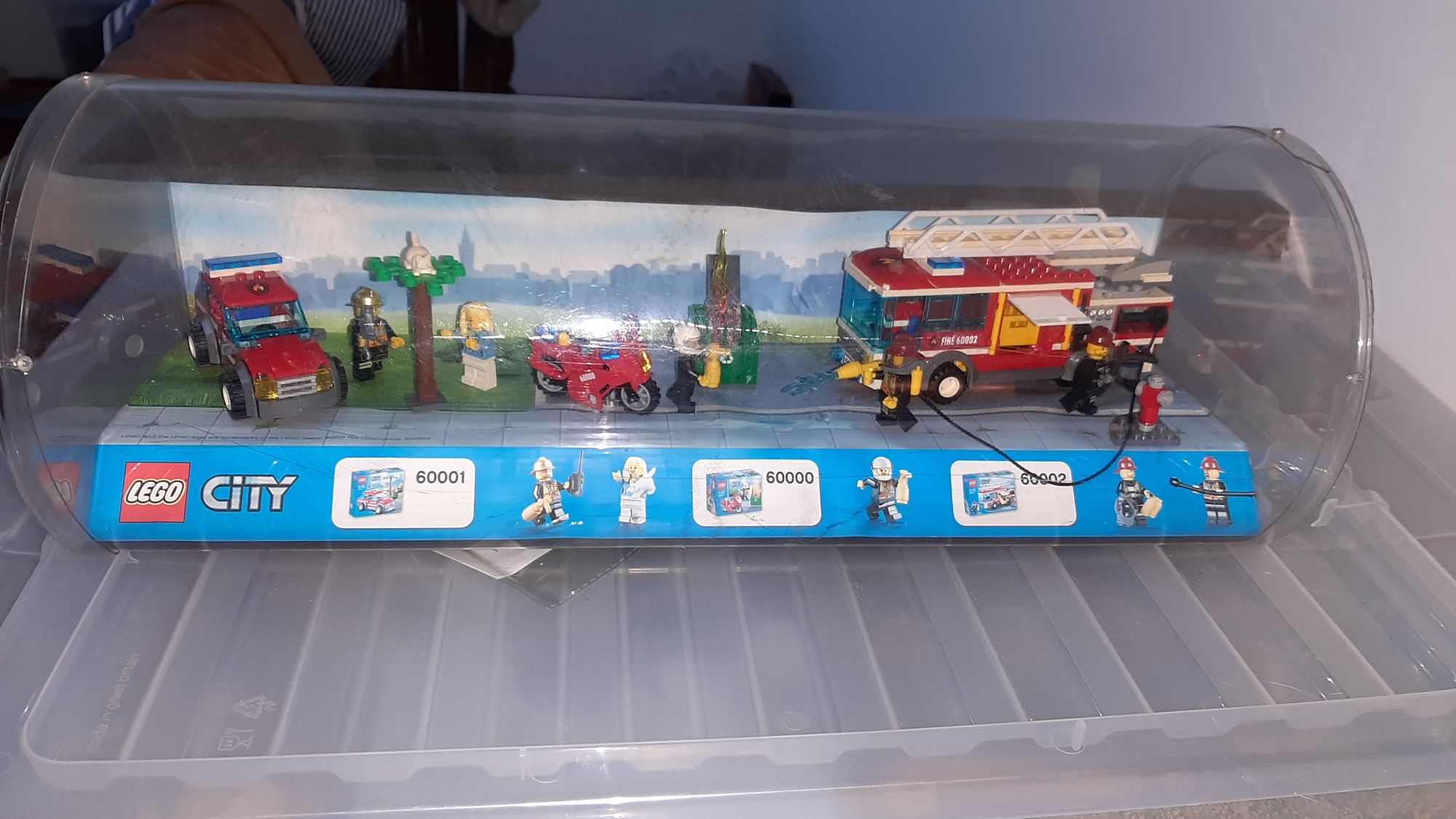 Maquete Lego bombeiros