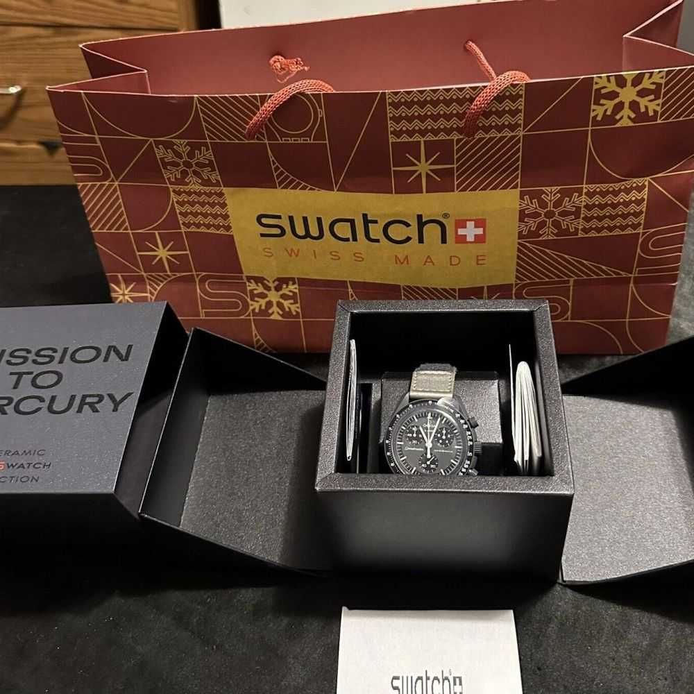 Omega x Swatch MoonSwatch SO33A100: Mercury - Edycja Specjalna 2023