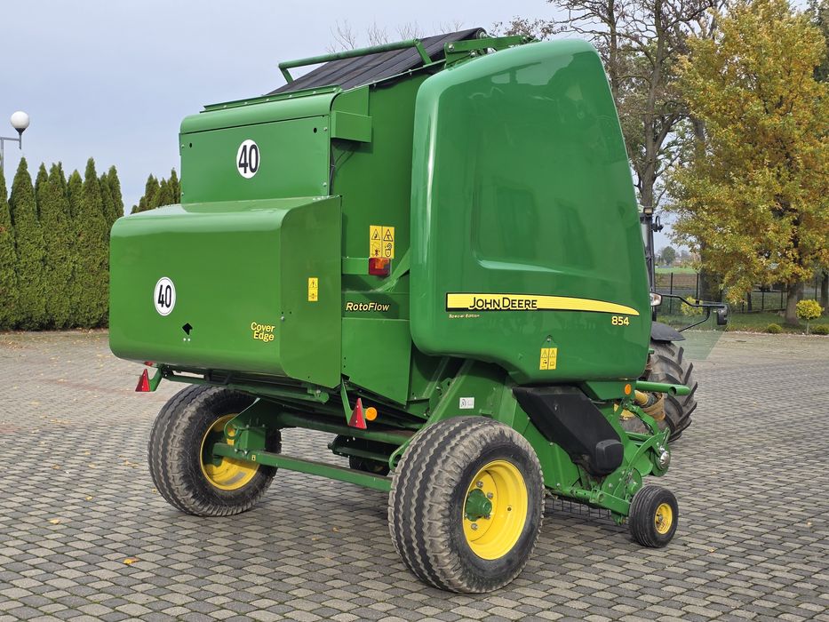 Prasa JOHN DEERE 854. 9900bel PERFEKCYJNY Stan 864 .592 case krone