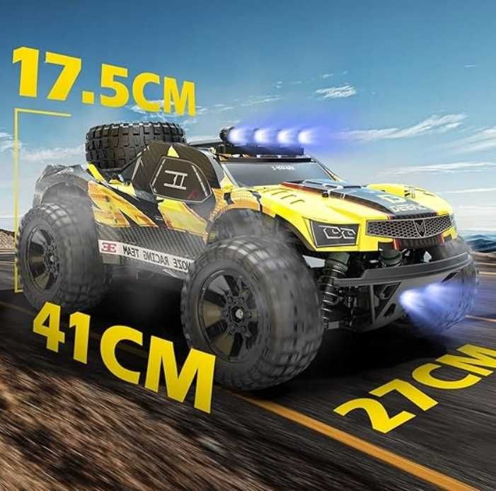 Samochód RC 48kmh 4WD Offroad 2xAkumulator LED Dla Dzieci i Dorosłych