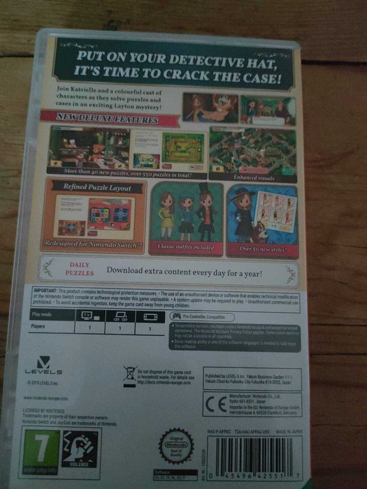 Layton's Mystery Journey Deluxe Edition – Nintendo Switch