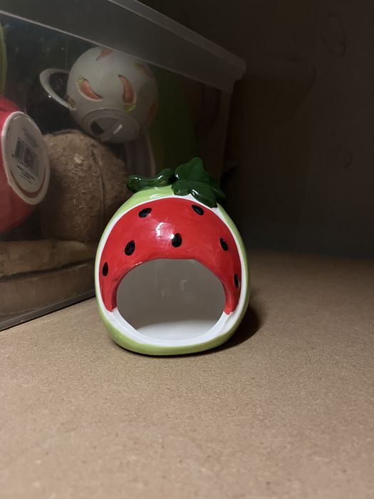Domek ceramiczny arbuz