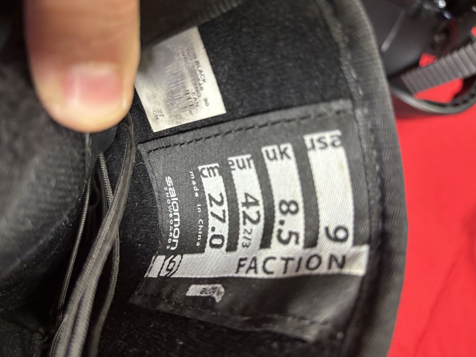 Botas Snow board Salomon como novas