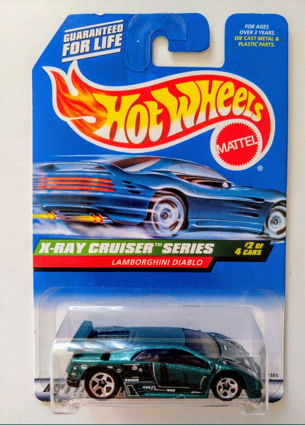Hot Wheels Lamborghini Diablo X-Ray Cruiser - model 1999 / PROTEKTOR