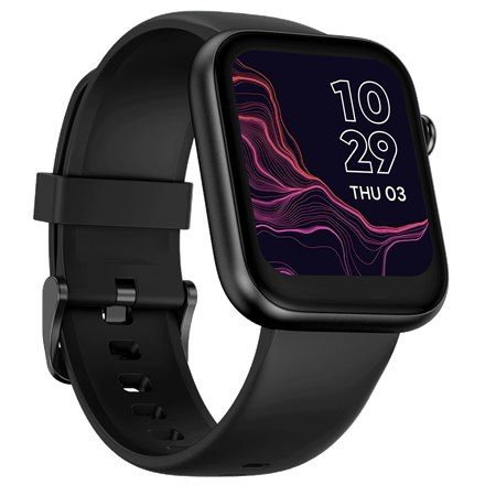 Mobvoi TicWatch GTH | Smartwatch Metal Czarny | Odporny na kurz i wodę
