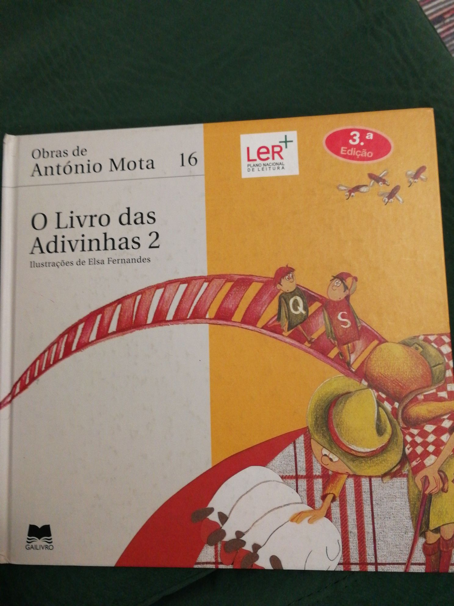 Livro "O Livro das Adivinhas 2" de António Mota