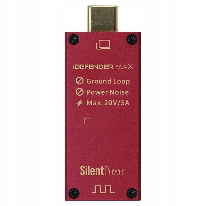 SilentPower by iFi iDefender Max | Izolator pętli masy USB | Warszawa