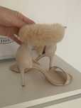 Steve Madden szpilki z futerkiem rozm. 40