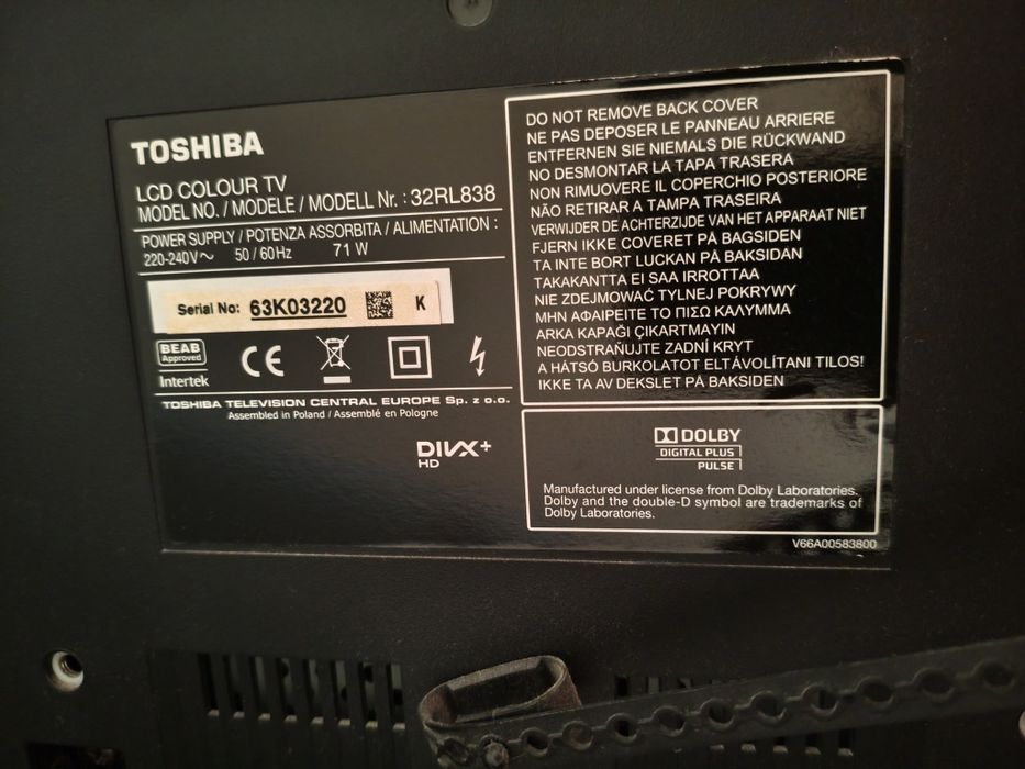 Telewizor LCD Toshiba