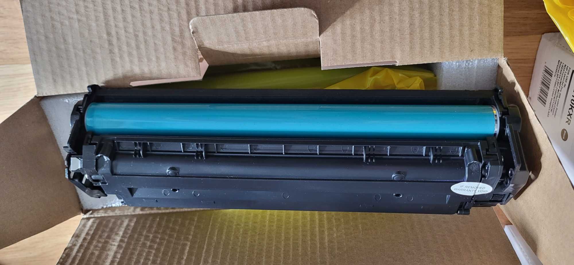 4x Tonery drukarka laser HP Laserjet Canon isensys kolory zestaw org