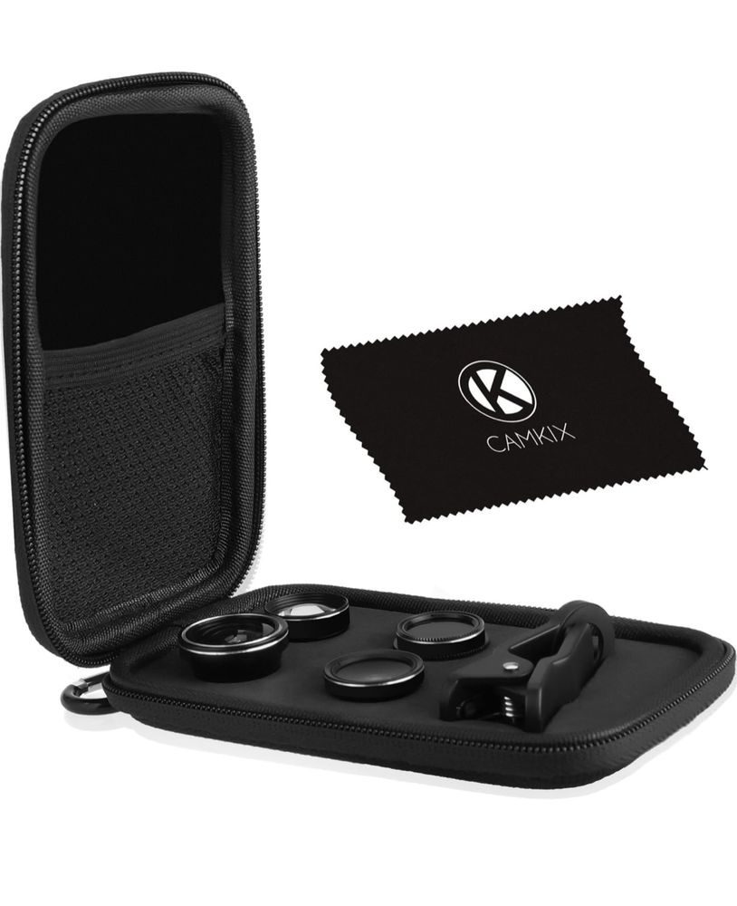 Zestaw obiektywów CamKix Deluxe Universal 5 w 1 do smartfona