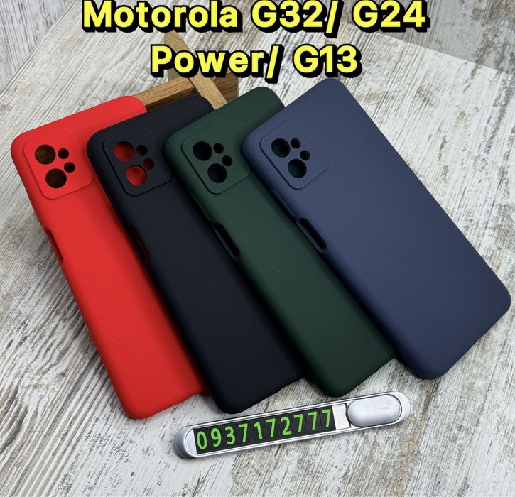 ‼️ Чехол софттач Silicone Case на Motorola G32/ G24 Power Чохол Moto