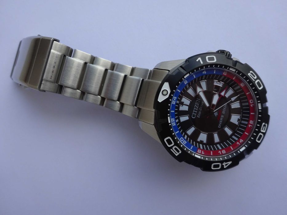 Relógio Citizen Eco Drive Promaster GMT