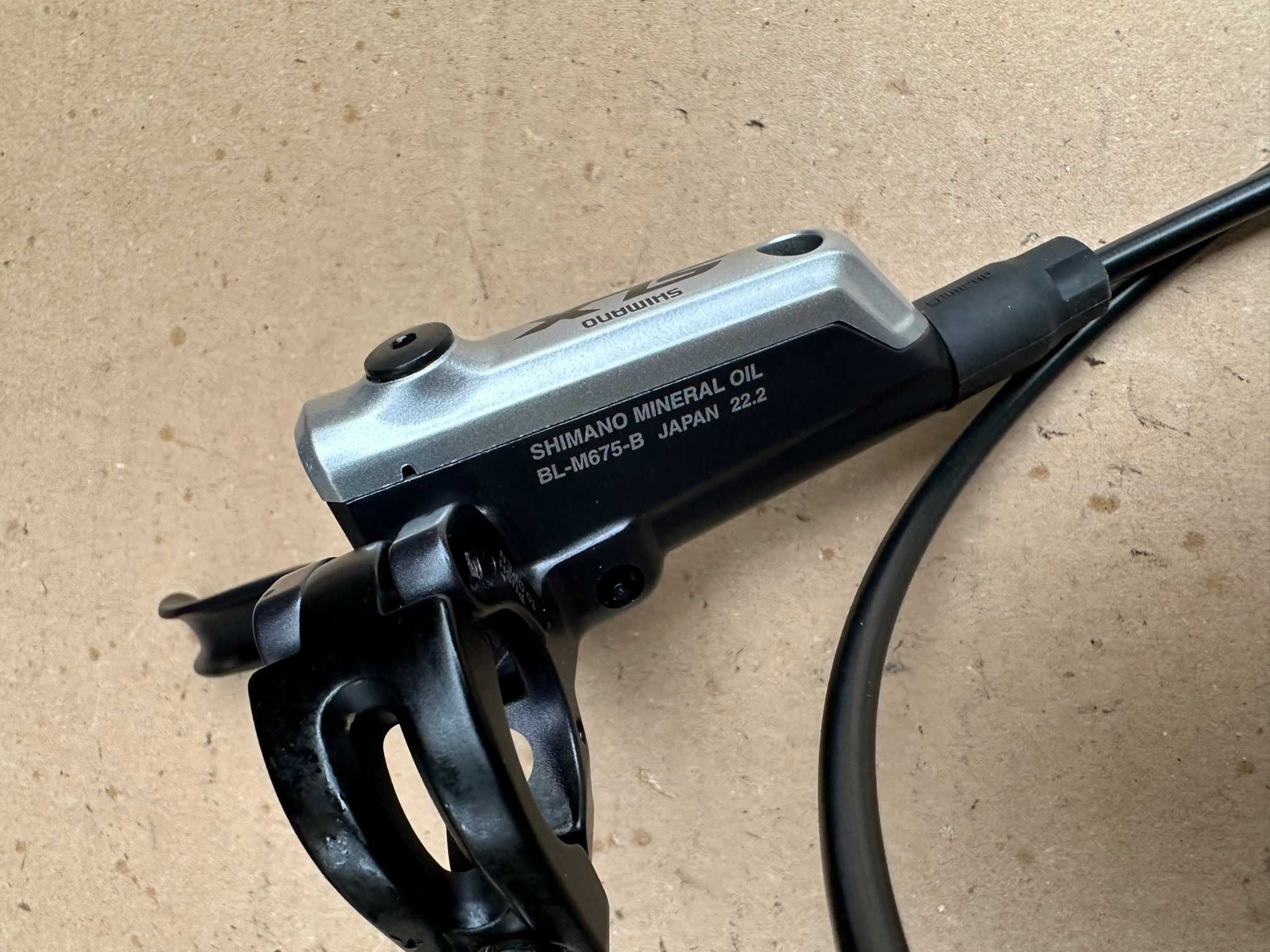 Nowy hamulec SHIMANO SLX BL-M675-B przód/lewy
