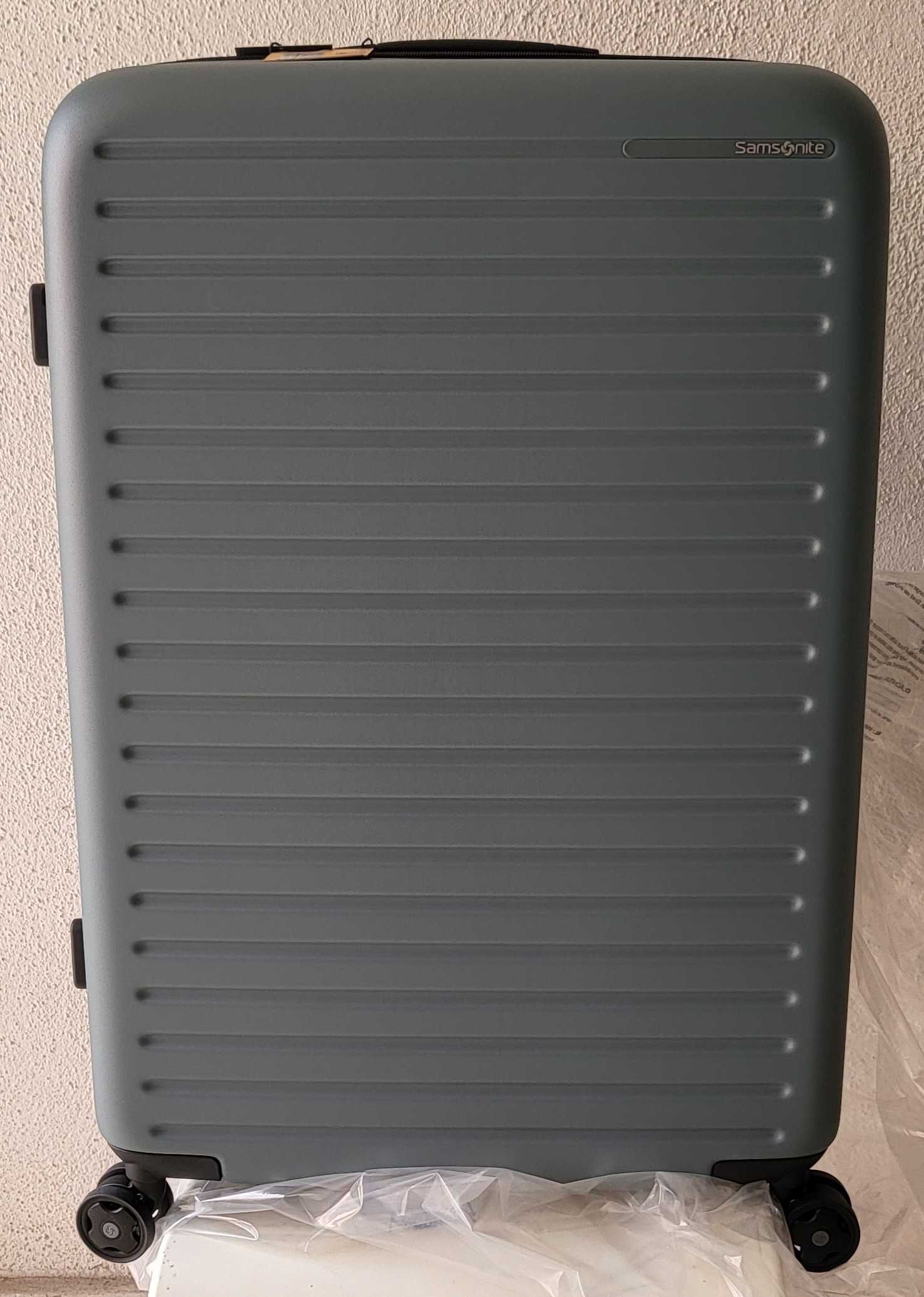 Trolley Rigido Samsonite Stackd Verde (75x50x30cm - 96 L), Novo